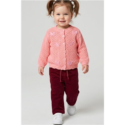 Кардиган детский трикотажный для девочек PLAYTODAY, 1239660