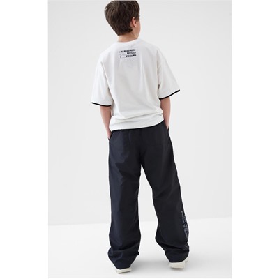 Брюки текстильные с полиуретановым покрытием для мальчиков PLAYTODAY, 1243940