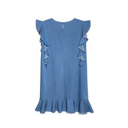 Платья CONTE LPL 905 Джинсовое платье А-силуэта с воланами