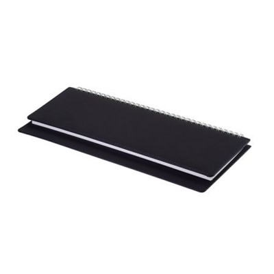 Планинг недатированный 305х130 мм 128 стр. "VELVET" (ТЕМНО-СИНИЙ NAVY) на спирали 3-364/16 Bruno Visconti