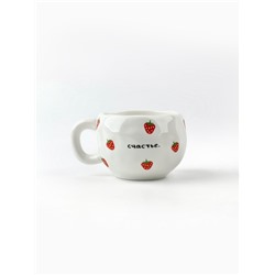 Чайная пара «Клубничка», 300 мл