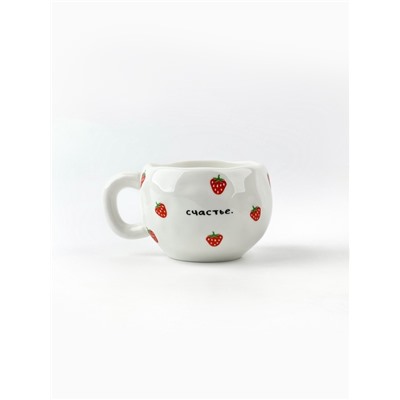 Чайная пара «Клубничка», 300 мл