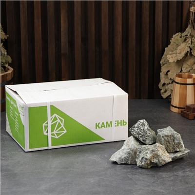 Камни для бани «Жадеит», 10 кг, колотые, фракция 7-12 см