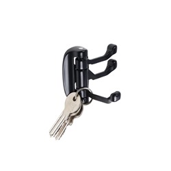 Крючок мебельный CAPPIO OCTOPUS, трехрожковый, черный