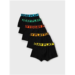 Трусы трикотажные для мальчиков - боксеры, 5 шт в комплекте