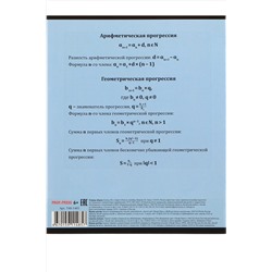 Тетрадь КЛЕТКА 48л. АЛГЕБРА «МАНГА» (Т48-1485) стандарт, твин-лак НАТАЛИ, 1032988