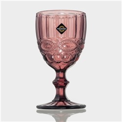 Бокалы для вина Magistro «Ла-Манш», 250 мл, набор 2 шт., стекло, розовые