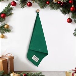 Полотенце новогоднее «Этель» New year collection 40×73 см, цвет зелёный, 100% хл, саржа 190 г/м²