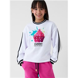 Толстовка трикотажная для девочек