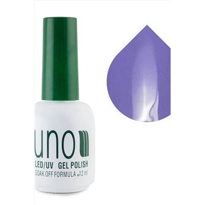 Uno Гель-лак для ногтей / Lavender 104, ярко-сиреневый, 12 мл KRISTALLER, 1107413