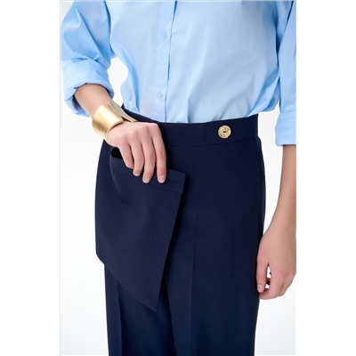 Брюки Агния (черника)