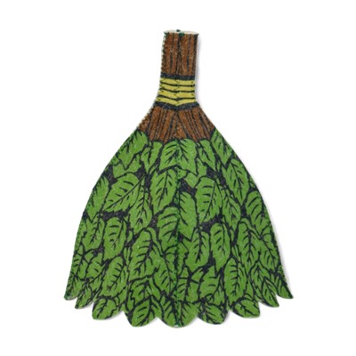 Шапка для бани и сауны «Веник», полиэфир 70%, шерсть 30%