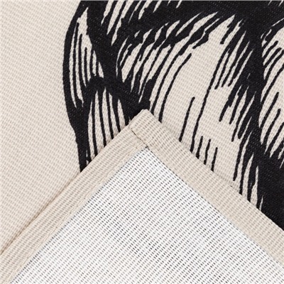 Набор полотенец кухонных «Доляна. Семейное счастье», 35×60 см - 4 шт., хлопок 100%