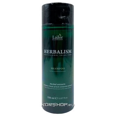 Шампунь для волос с травами Herbalizm Lador, Корея, 150 мл Акция