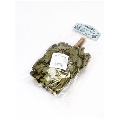 Веник для бани «Элитный», дубовый, 55 см, с обмотанной ручкой, «Добропаровъ»