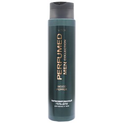 PERFUMED MEN Collection WOOD PEPPER Парфюмированный гель-душ для волос и тела, 400 мл