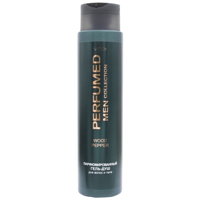 PERFUMED MEN Collection WOOD PEPPER Парфюмированный гель-душ для волос и тела, 400 мл