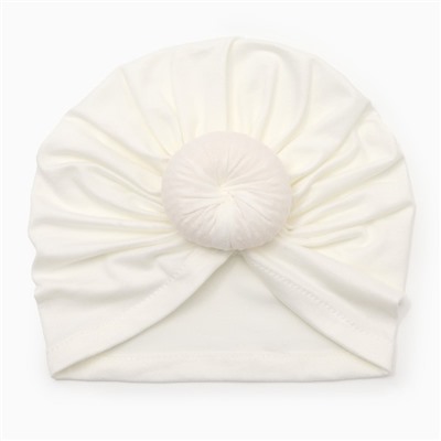 Шапка детская «Крошка Я. Восток», размер 48, белая