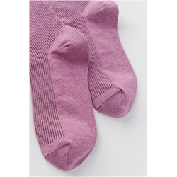 Гольфы женские Ретро (набор 2 пары) (Лиловый)