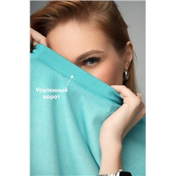 Женская футболка оверсайз с эффектом градиент Happyfox