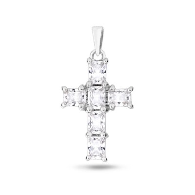 Подвеска, куб.циркон., Венец