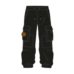 Брюки текстильные с полиуретановым покрытием для мальчиков