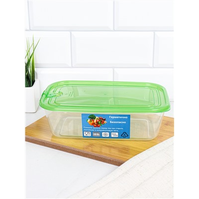 Контейнер прямоугольный 1300 мл / CP3046A /уп 72/216/ ДОП СКИДКА НА КОРОБ 3%