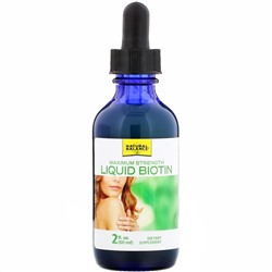 Natural Balance, Maximum Strength Liquid Biotin, Citrus Flavored , 5,000 mcg, 2 fl oz (60 ml)