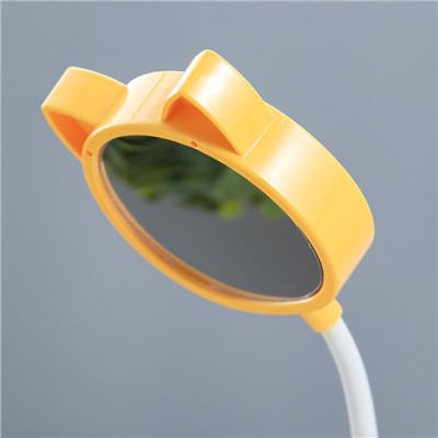 Настольная лампа «Динозаврик» LED 3 Вт от батареек АА/USB желтый 4×12×35 см RISALUX