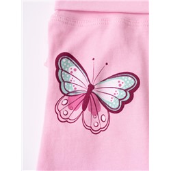 Брюки детские трикотажные для девочек, 2 пары в комплекте