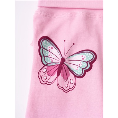 Брюки детские трикотажные для девочек, 2 пары в комплекте