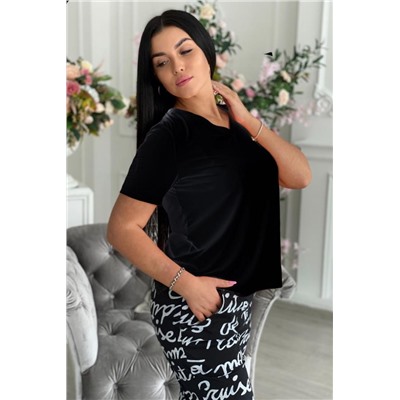 Футболка 9062 (Черный)