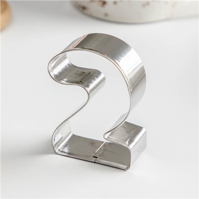 Набор форм для печенья «Цифры», 9 шт., серебристый