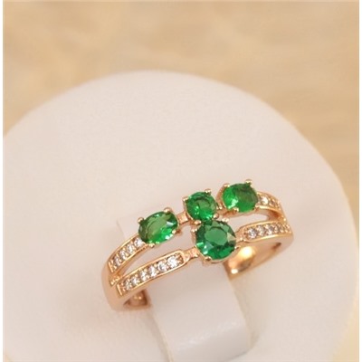 Кольцо позолота  Н01-13588 размер 17