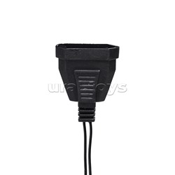 Электрогирлянда светодиодная 10м., 100 ламп, синий