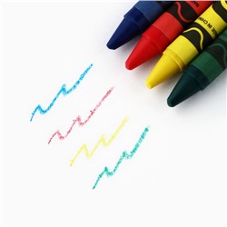 Подарочный набор новогодний, блокнот-раскраска и восковые мелки «Новогодний енот»