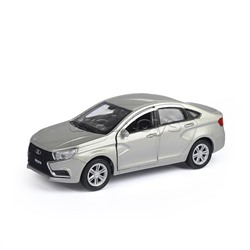 Машинка 1:38 LADA Vesta, пруж. мех., цвет в асс.