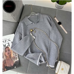 Свитер-поло