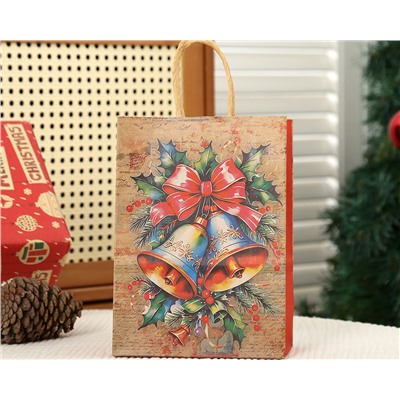 Набор крафт-пакетов новогодний 2 шт