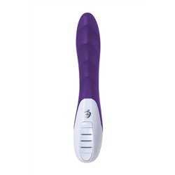 Фиолетовый вибратор Mystim Sassy Simon - 27 см.