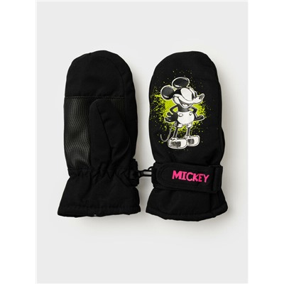 Варежки текстильные для девочек