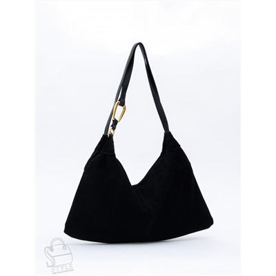 Сумка женская кожаная 1065MA black Polina&Eiterou