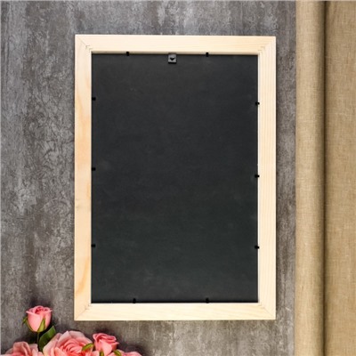 Фоторамка для фото 30×45 см Butte, сосна, (пластиковый экран), белый