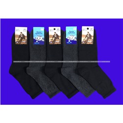 5 ПАР - САРТЭКС носки мужские арт. Г-18 р ЧЕРНЫЕ