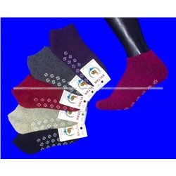 3 ПАРЫ - Термоноски АНГОРА ВНУТРИ МАХРА с нескользящей подошвой с "тормозами" арт. 1374
