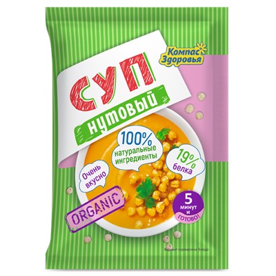 Супчик Нутовый 30 гр.  пакет