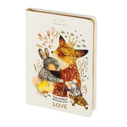 Ежедневник недатированный А6+ 240 стр. "Love me.Любовь, как она есть" 3-745/15 Bruno Visconti