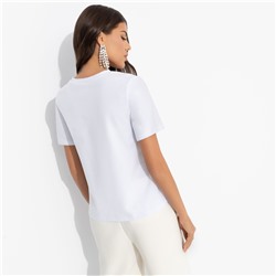 Футболка из хлопка, Мой креатив (new white)