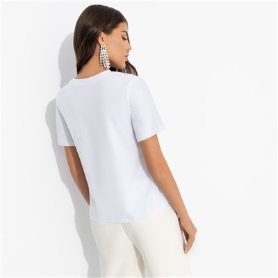 Футболка из хлопка, Мой креатив (new white)