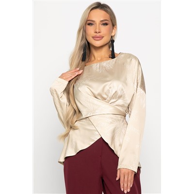 Блуза Леа (бежевая) Б14952-5М